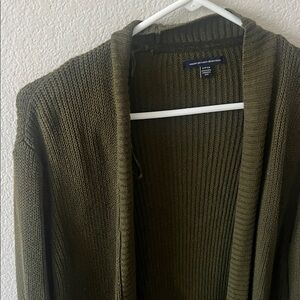 American Eagle Olive Green Women's Sweater